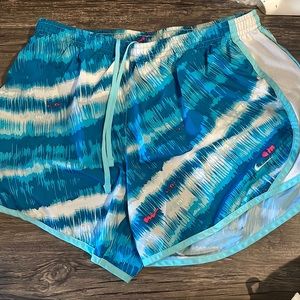 Blue Nike Fit Running shorts